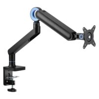 Soporte de escritorio para monitor de 17"-35", negro