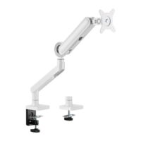Soporte de escritorio para monitor de 17"-35", blanco