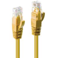 Cable de red U/UTP Cat.6 de 0,3 m, amarillo