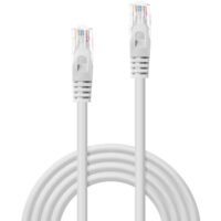 Cable de red Cat.6 U/UTP, blanco, 10m