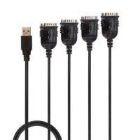 Conversor de USB a 4 puertos serie