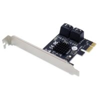 EMRICK03G - Tarjeta SATA PCIe de 4 puertos con cables SATA