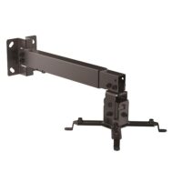 Soporte de pared de techo para proyector, negro