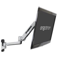Brazo LX para LCD con montaje de pared para trabajar sentado o de pie