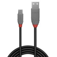Cable USB 2.0 tipo A a Micro-B de 0,2 m, línea Anthra