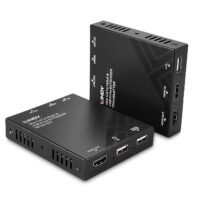 Extensor KVM HDMI y USB, Cat.6, 120m