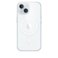 Funda transparente con MagSafe para el iPhone 15