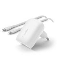 Cargador de pared USB-C PD 3.0 PPS 30 W + cable USB-C a Lightning