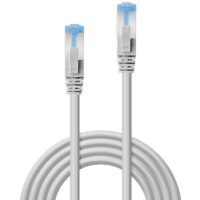 Cable de red RJ-45 S/FTP LSZH, gris, 10 unidades, 1m