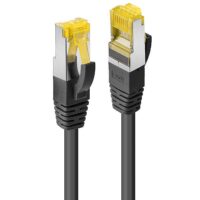 Cable de red RJ-45 S/FTP LSZH, negro, 10 unidades, 3m