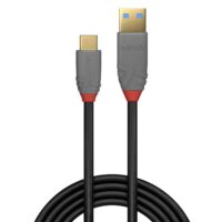 Cable USB 3.2 tipo A a C, 10Gbps, 5A, PD, Anthra Line, 2m