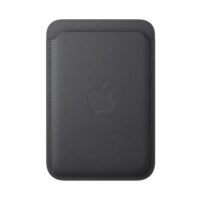 CARTERA DE TRENZADO FINO CON MAGSAFE PARA EL IPHONE - NEGRO