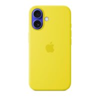 FUNDA DE SILICONA CON MAGSAFE PARA EL IPHONE 16 - AMARILLO CARAMBOLA