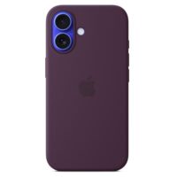 FUNDA DE SILICONA CON MAGSAFE PARA EL IPHONE 16 PLUS- CIRUELA