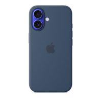 FUNDA DE SILICONA CON MAGSAFE PARA EL IPHONE 16 PLUS- AZUL DENIM