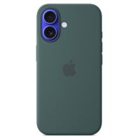 FUNDA DE SILICONA CON MAGSAFE PARA EL IPHONE 16 PLUS- VERDE LAGO