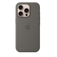 FUNDA DE SILICONA CON MAGSAFE PARA EL IPHONE 16 PRO MAX- GRIS PIEDRA