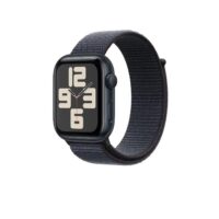 Apple Watch SE (GPS) - Caja de aluminio Medianoche de 44 mm - Correa Loop deportiva color tinta