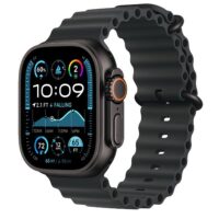 Apple Watch Ultra 2 (GPS + Cellular) - Caja de titanio negro 49 mm - Correa Ocean negra