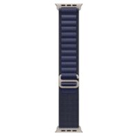 Correa Loop Alpine azul marino (49 mm) - Talla S - Titanio natural