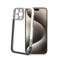 FUNDA BUMPER IPHONE 16 PROMAX BK WH