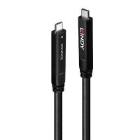 Cable USB 3.2 Gen 2 y DP 1.4 híbrido tipo C, 15m