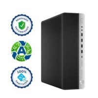 HP 800G3 TINY i5-7500T 8GB 256GB MD Windows 10Pro Grado A Reacondicionado/Renovado/Refurbish