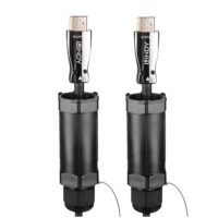 Cable HDMI 8K60 rugerizado híbrido fibra óptica, 15m