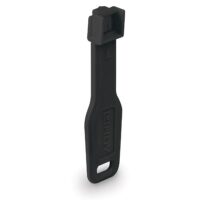 Bloqueadores de puertos RJ-45 - 10 unidades + 1 llave, negro