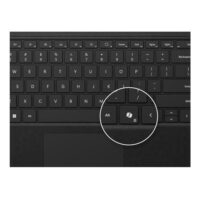 Surface Pro 10 Teclado Negro Español con carga Slim Pen