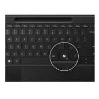 TECLADO SRF PRO FLEX NEGRO BLT