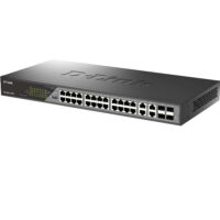 Switch Gigabit PoE Smart Surveillance DSS-200G-28MP/E