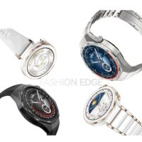 Watch GT5 PRO 42mm - Blanca Cerámica y Dorada