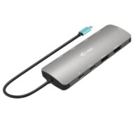 Docking Station USB-C Metal Nano 2x with PD 100 W + Charger 100W