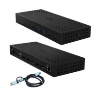 Docking Station USB 3.0 / USB-C / Thunderbolt 3x 4K + PD 100W