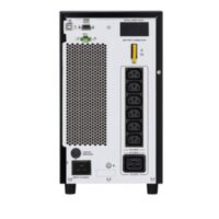 SAI APC Easy UPS On-Line, 3kVA/2700W, Tower, 230V, 6x IEC C13 + 1x IEC C19 outlets, Intelligent Card Slot, LCD