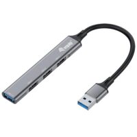 Hub USB 3.2 Gen 1/2.0 de 4 puertos