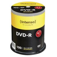 Box 100 Discos DVD-R de 4,7 GB, velocidad 16x