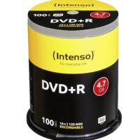 Box 100 Discos DVD+R de 4,7 GB, velocidad 16x