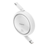 Free2Draw Mini Retractable Charging Cable Type-C to Type-C BLANCOBLACK
