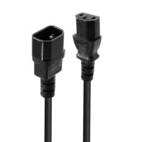 0.5M IEC C14 TO IEC C13 MAINS CABLE