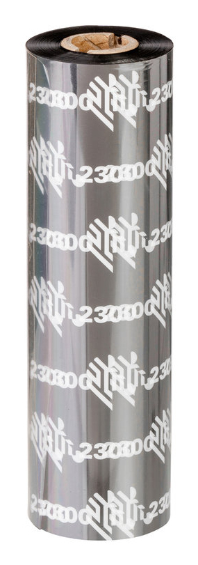 02300GS06407 Wax Ribbon, 64mmx74m, 2300; Standard, 12mm core, 12/caja 02300GS06407 Wax Ribbon, 64mmx74m, 2300; Standard, 12mm core, 12/caja