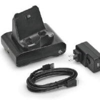 1-SLOT PRINTER DOCKING CRADLE  ZQ300/ZQ300 PLUS SERIES  INCLUDES TYPE A TO TYPE C USB CABLE AND AC TO USB ADAPTER WITH EU POWER PLUG