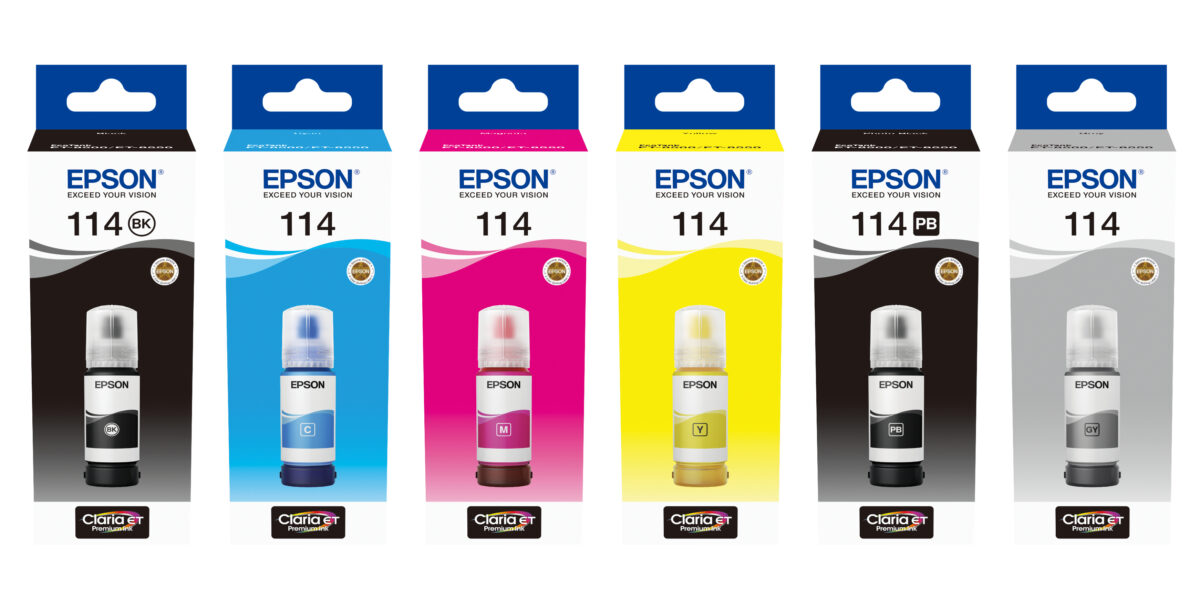 114 EcoTank Grey ink bottle 114 EcoTank Grey ink bottle