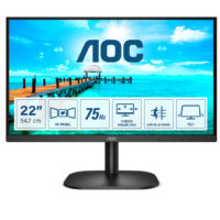 22B2H/EU: 21.5'' VA 75Hz VGA HDMI FHD WLED 4ms