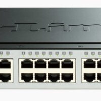 24-Port 10/100/1000Mbps Gigabit Stackable Smart + 4 x 10G SFP+ ports