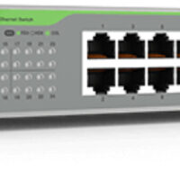 24-port 10/100TX unmanaged switch with internal PSU, EU Power Cord