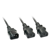30039 Cable bifurcador IEC de 2 m IEC C14 a 2 x IEC C13