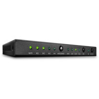 38249 - Conmutador de video HDMI 18G con audio de 4 puertos