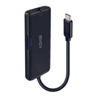 43358 - DST-Mini, miniestación de acoplamiento USB-C para computadora portátil con soporte 4k y carga de paso de 100 W